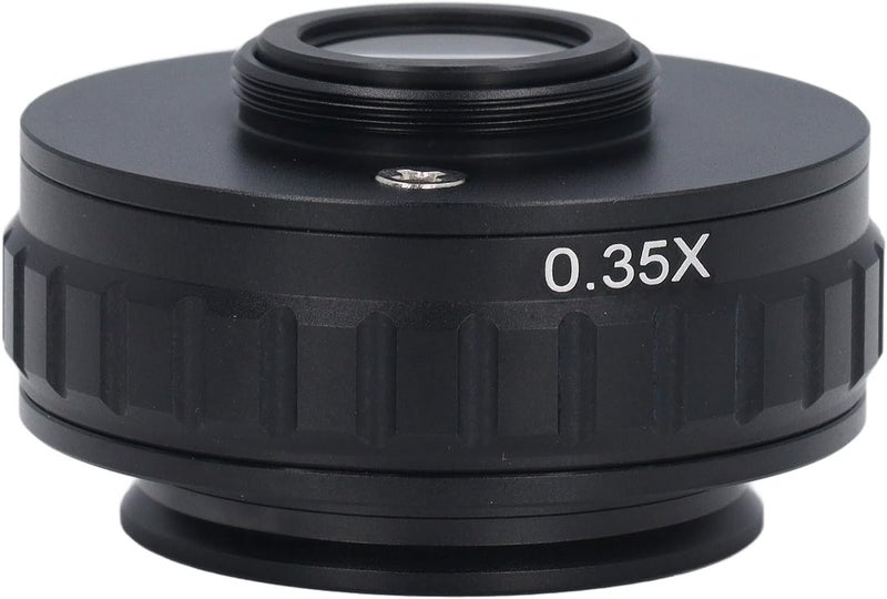 Focket CTV Lens Adapter, C Mount Trinocular Stereo Microscope CTV Lens Adapter Clear Imaging Better Visual Image for Industrial Use (0.35X) - Image 5